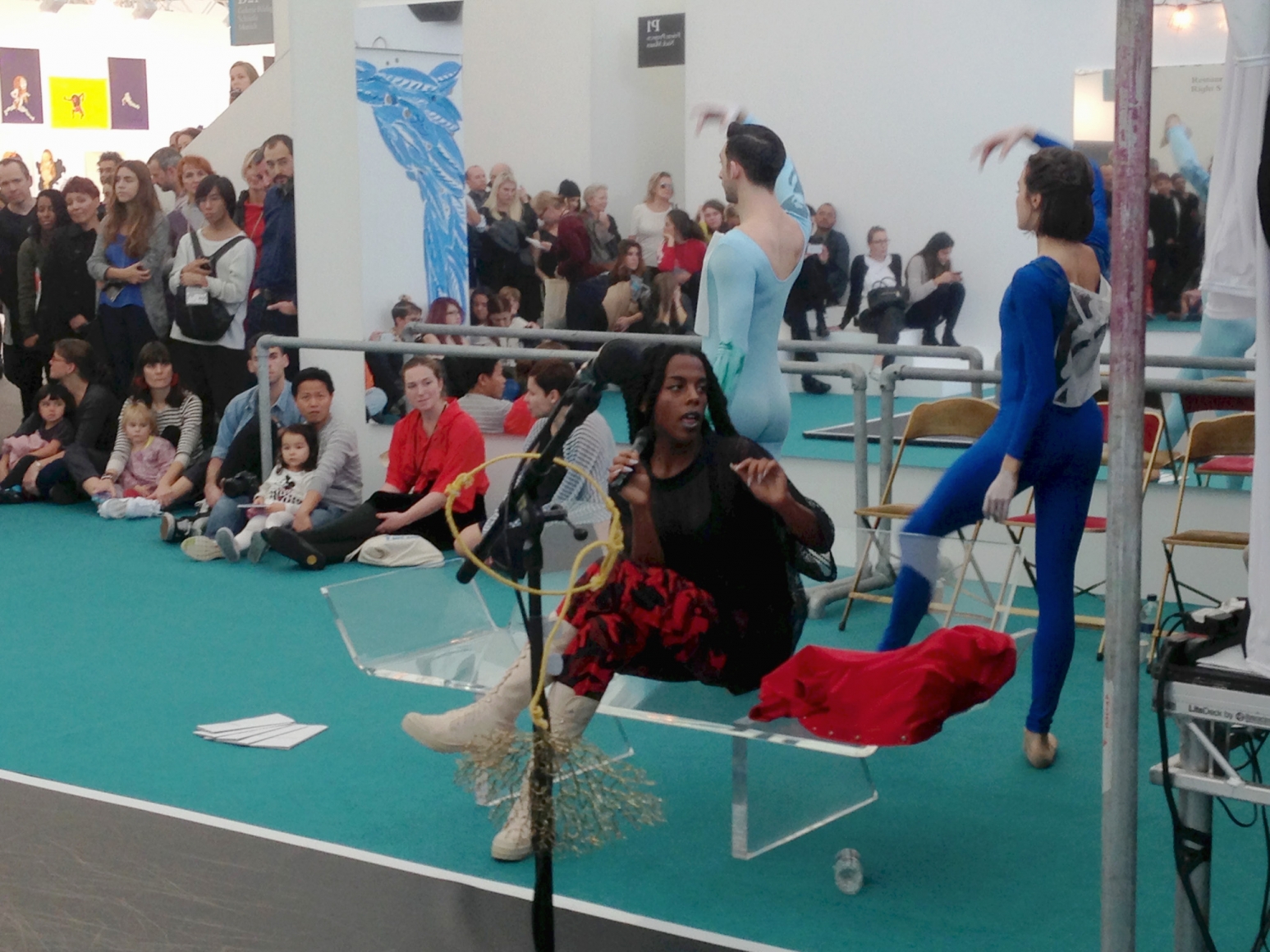 Nick Mauss, 1NVERS1ONS, A Ballet for Frieze Projects, 2014