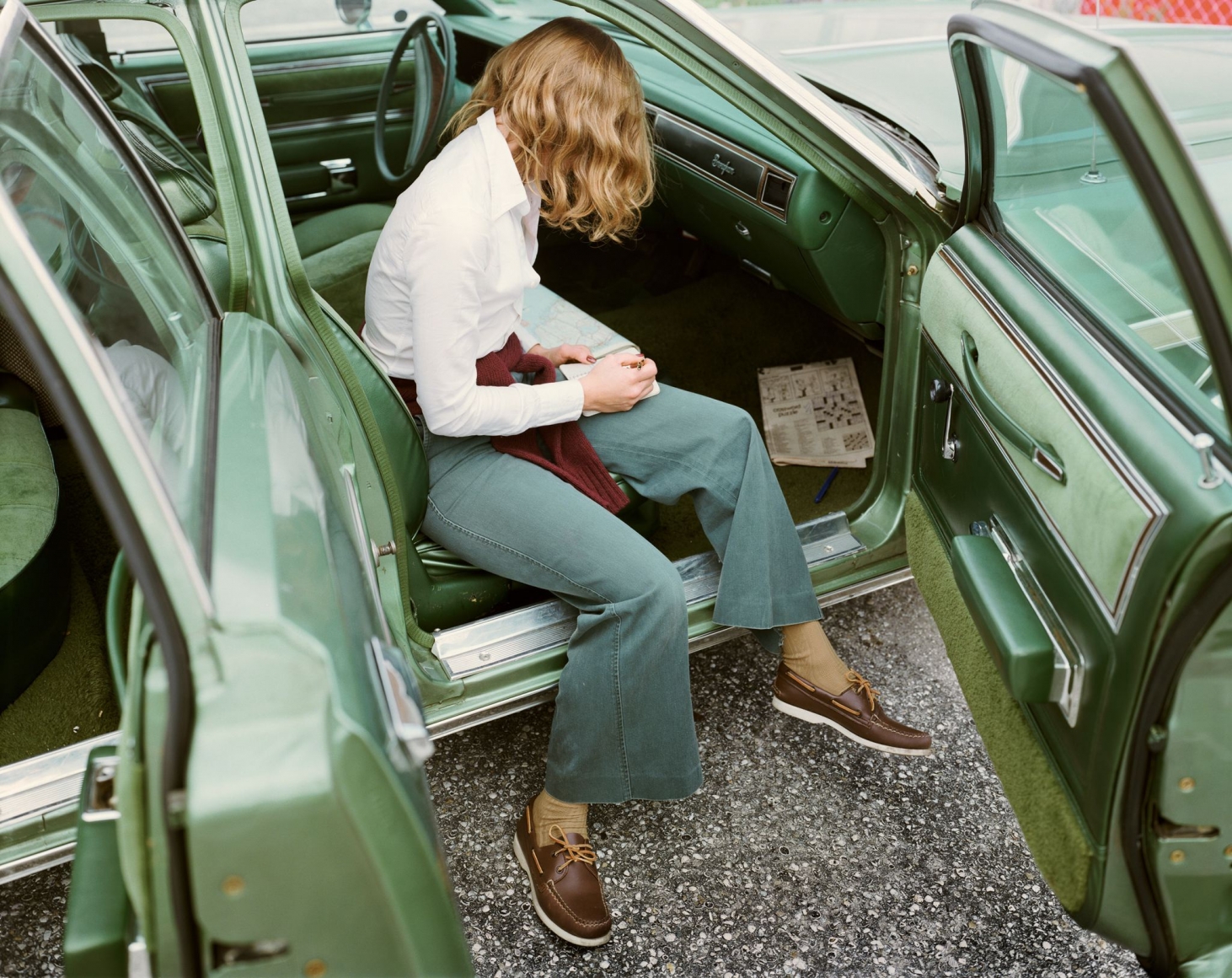 Stephen Shore, Ginger Shore, West Palm Beach, Florida, November 14, 1977
