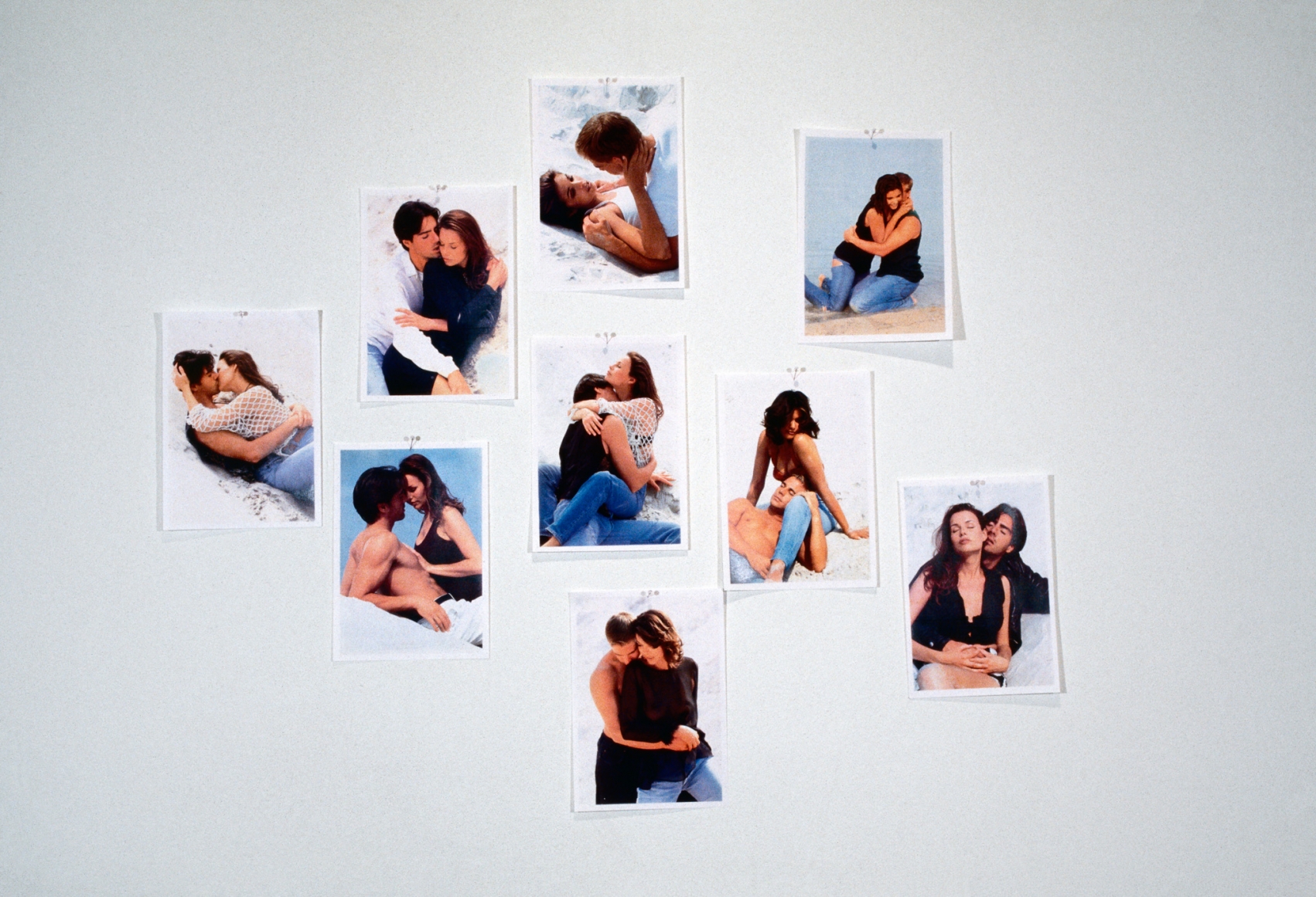 Hans-Peter Feldmann, 9 laser copies (Love couples)