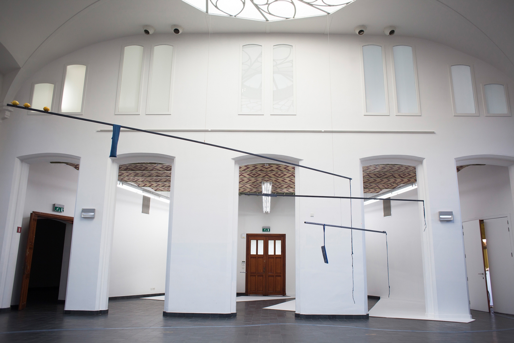 Installation view: Katinka Bock, Nebenwege, Kiosk, Gent, 2014