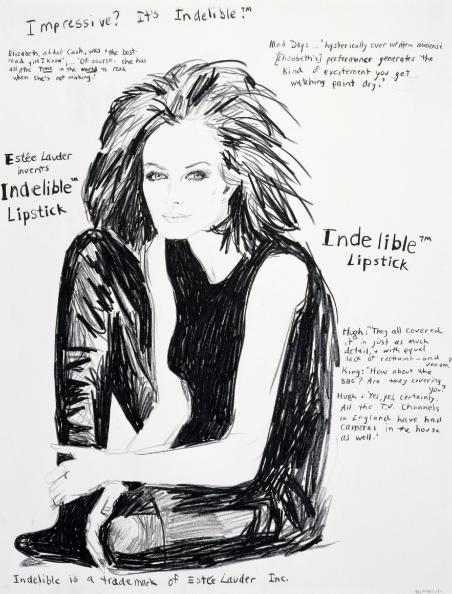 Karen Kilimnik, Indelible, 1997