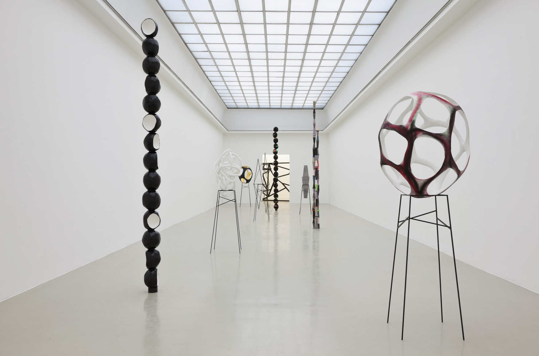 Eva Rothschild, Installation view: Hot Touch, Kunstverein Hannover, 2011