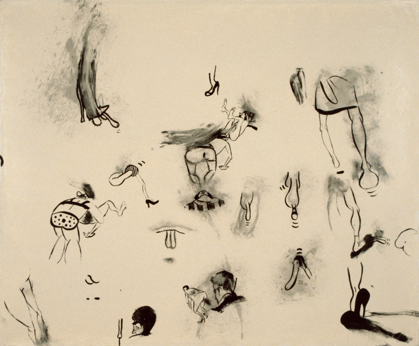 Sue Williams, The Artist, 1995