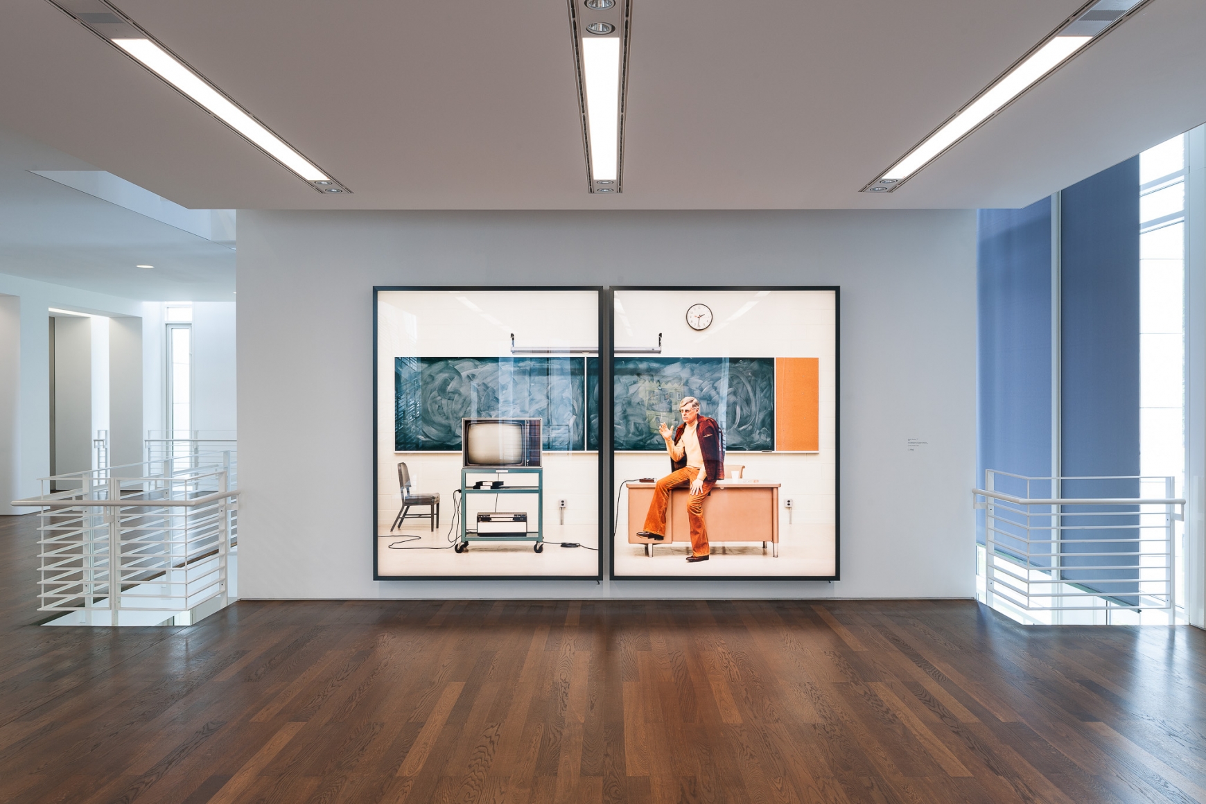 Installation view: Rodney Graham, Lightboxes, Museum Frieder Burda, Baden-Baden, 2017