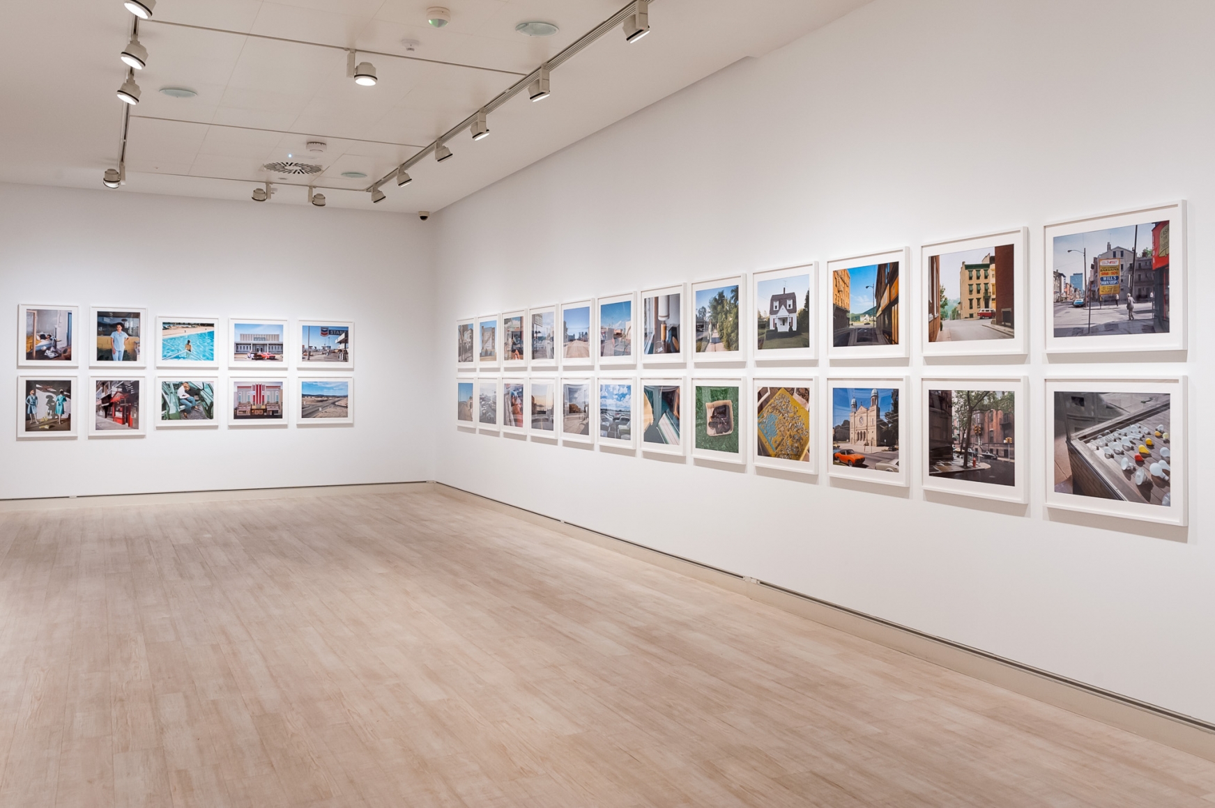 Stephen Shore, Installation view: Fundación MAPFRE, Madrid, 2014
