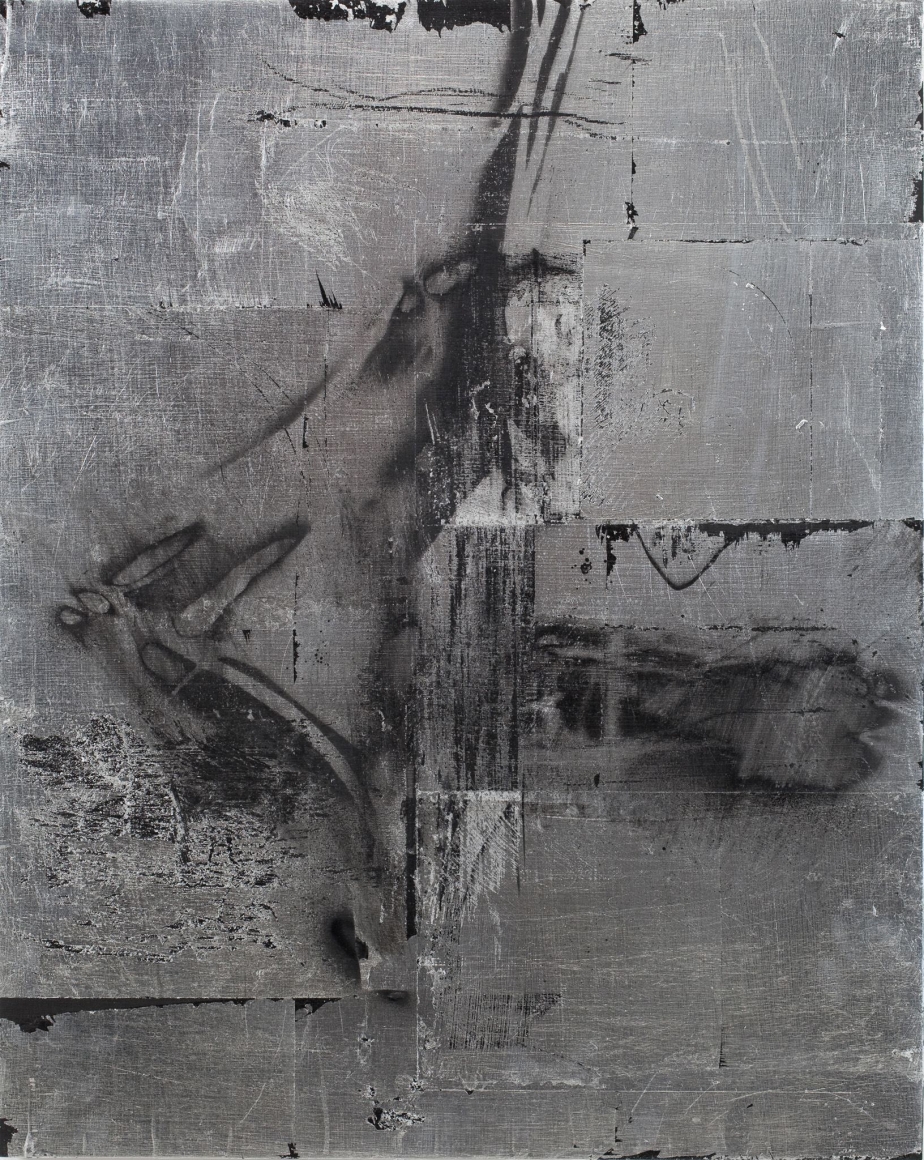 Nick Mauss, figure in a loom 