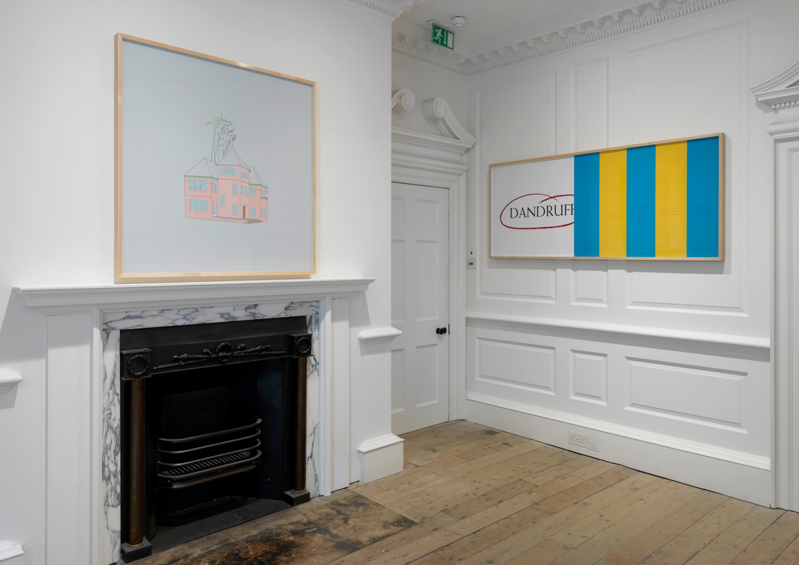 Larry Johnson, Installation view: On Location Raven Row, London, 2015