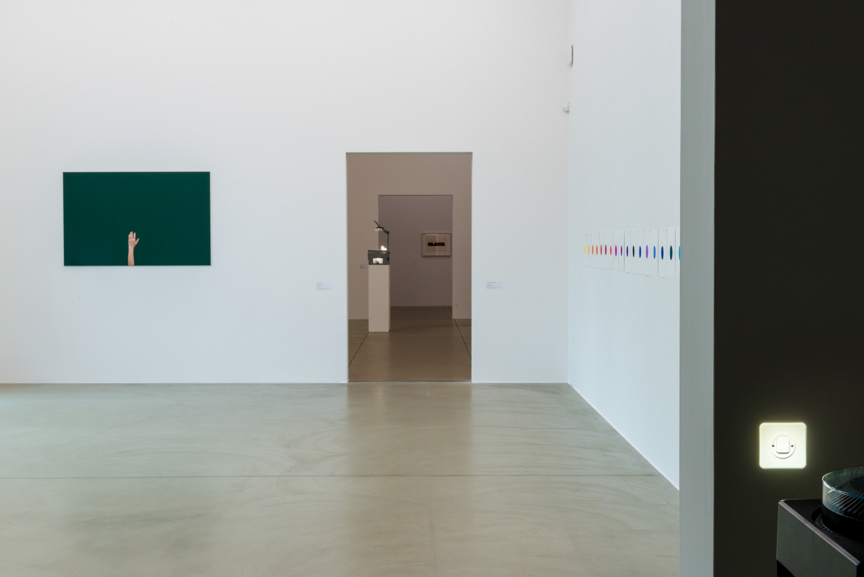Ceal Floyer, Installation view: On Occasion, Aargauer Kunsthaus, 2016