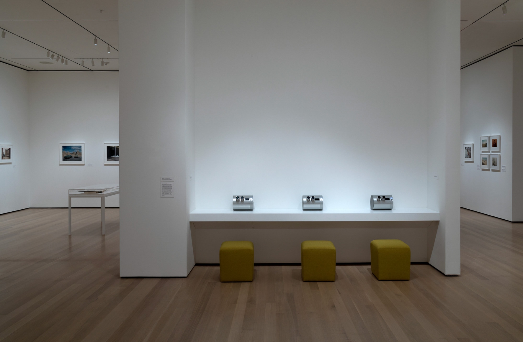 Installation view of Stephen Shore. The Museum of Modern Art, NY, November 19, 2017 – May 28, 2018.