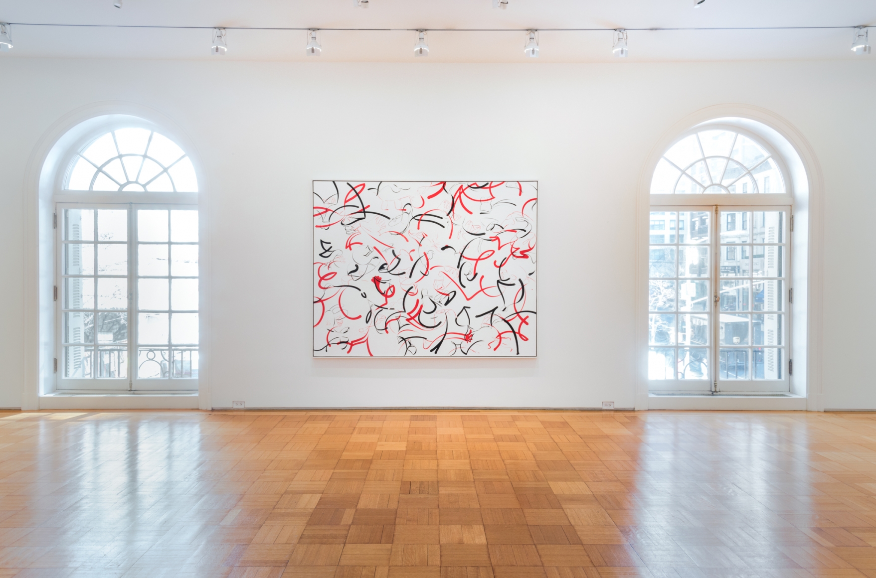 Sue Williams, Installation view: Paintings 1997-98, Skarstedt Gallery, New York, 2018