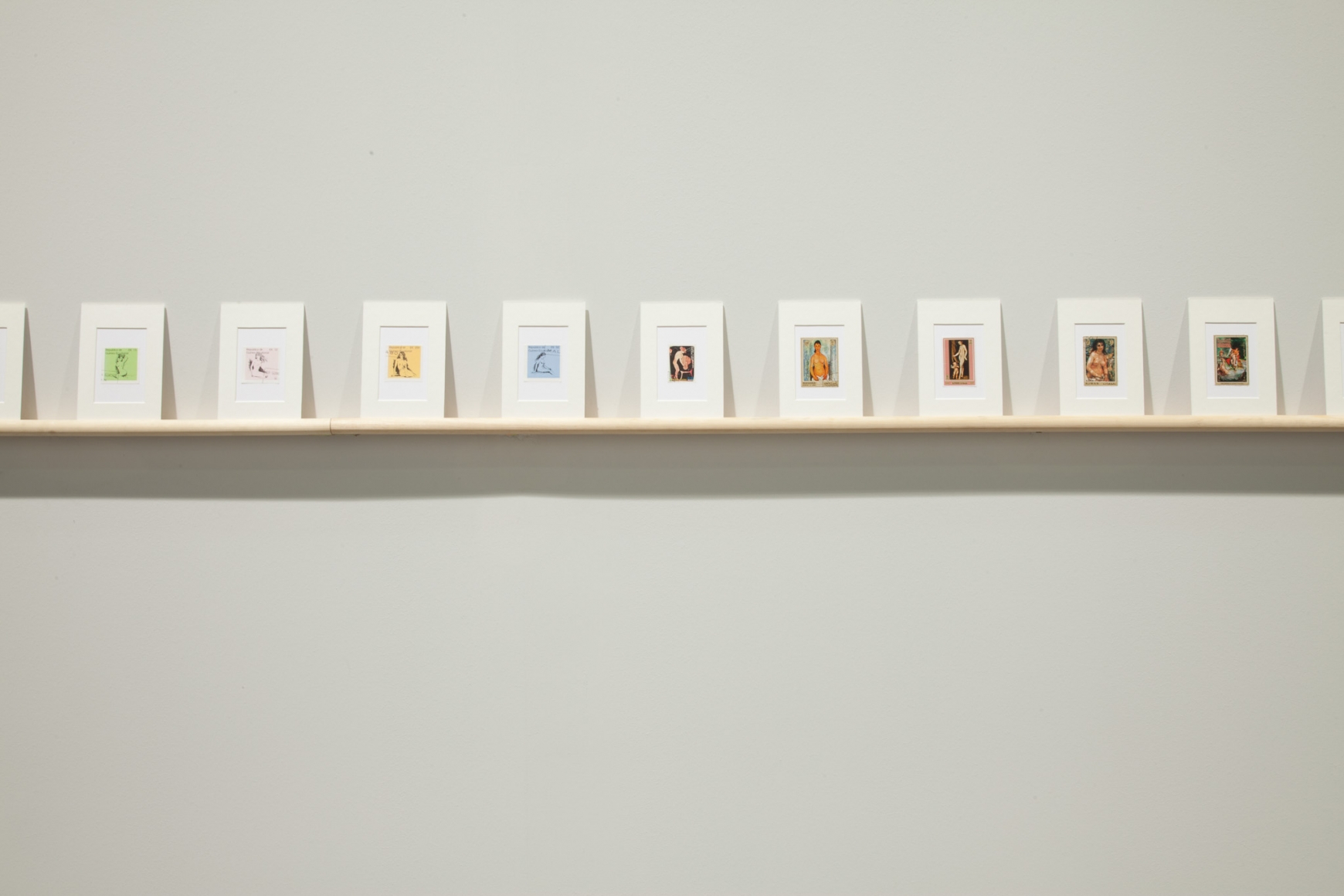 Hans-Peter Feldmann, Stamps with Paintings