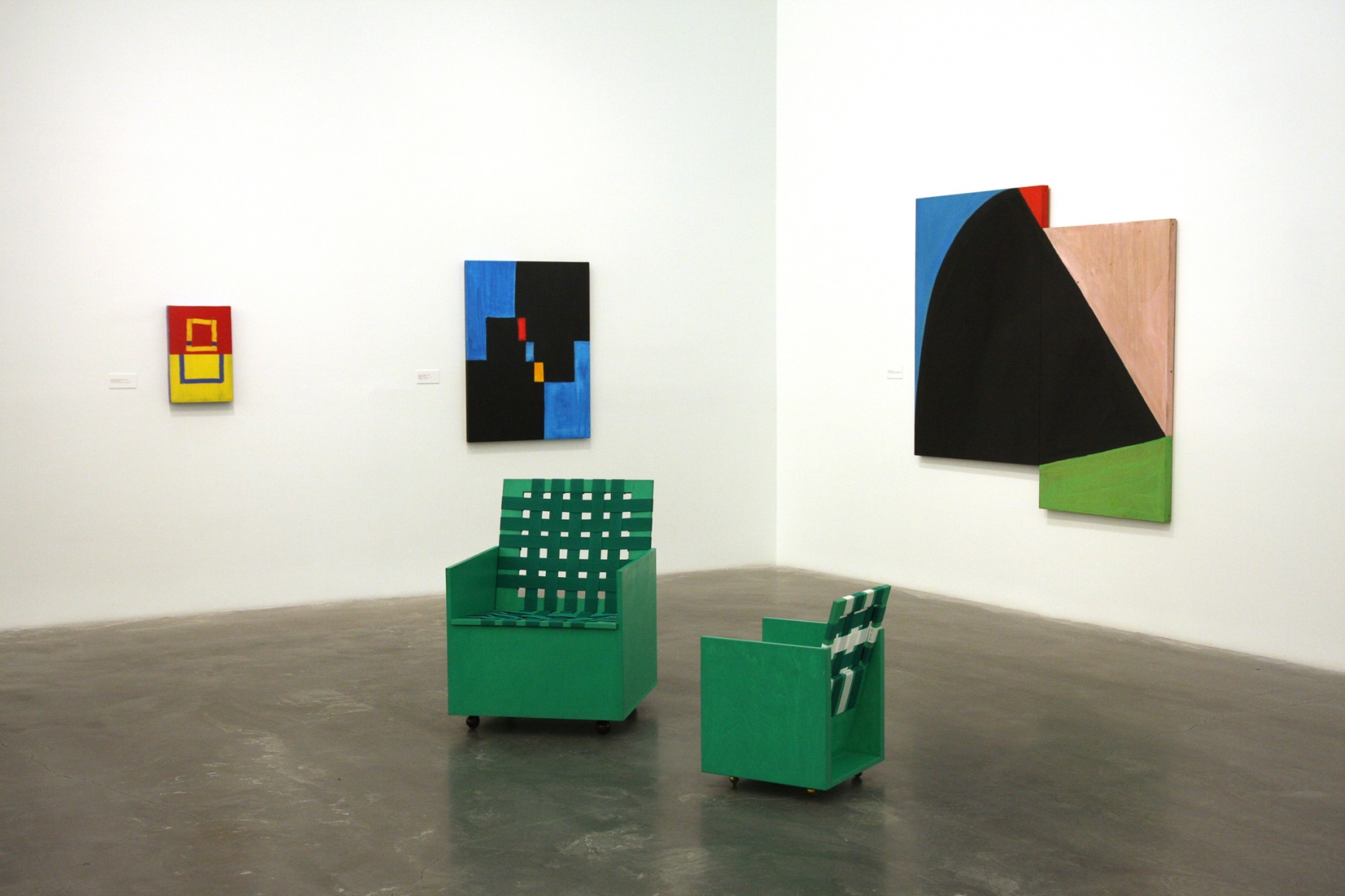 Mary Heilmann, "To Be Someone," New Museum, New York, 2008