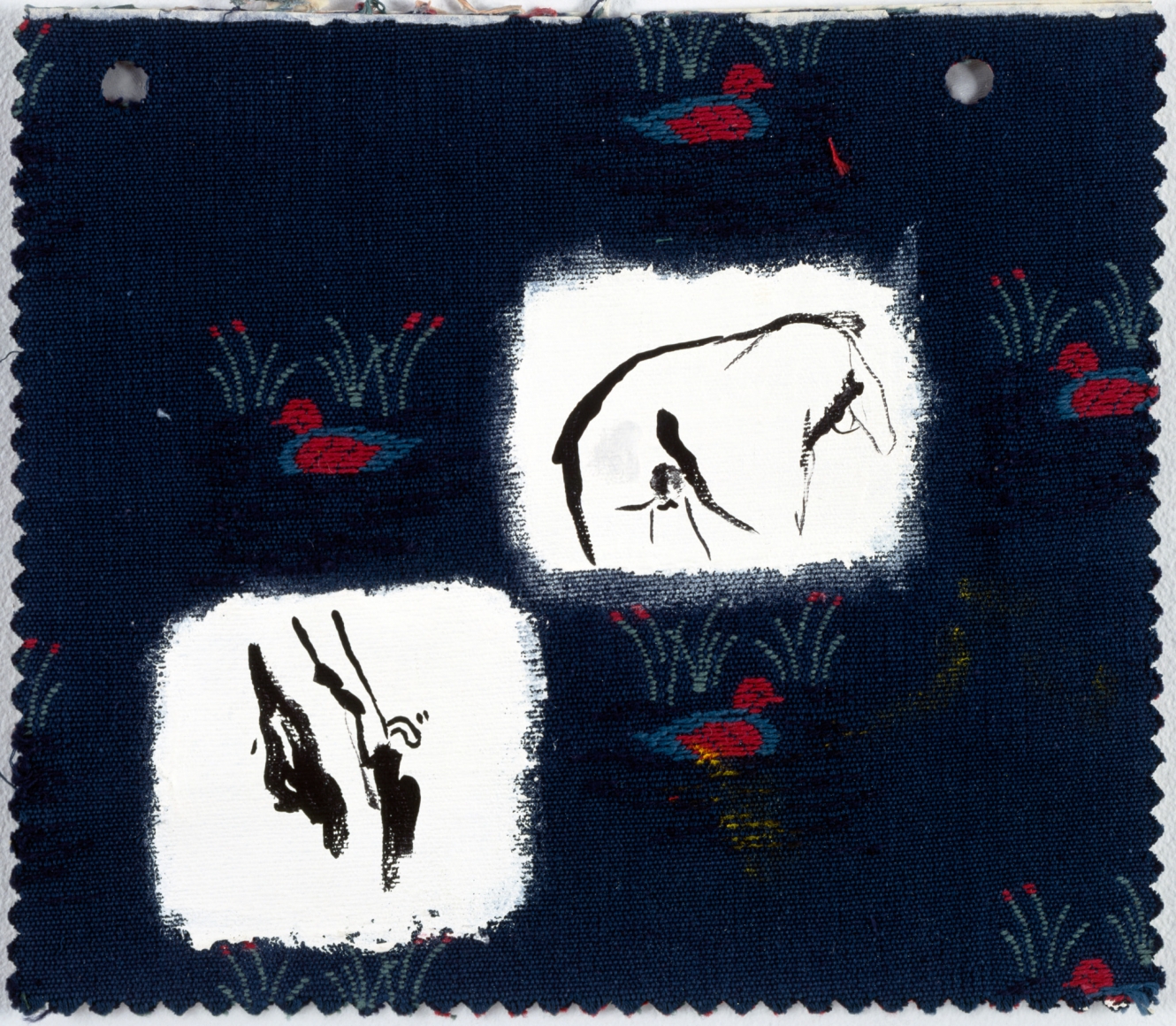 Sue Williams, Waiting (with Ducks), 1995