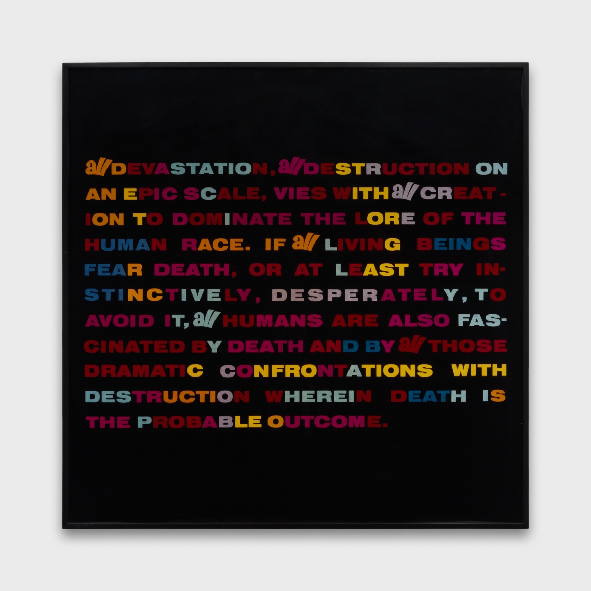 Larry Johnson, Untitled (All), 1987