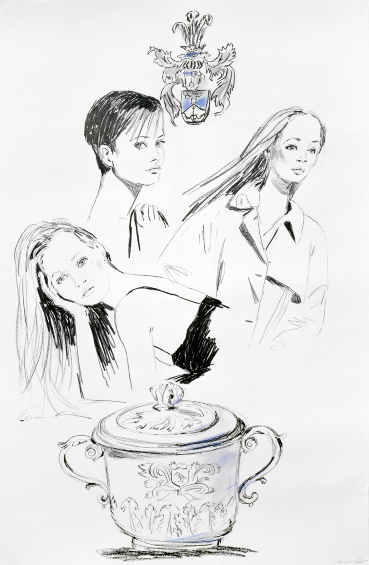 Karen Kilimnik, Sugar, 1994