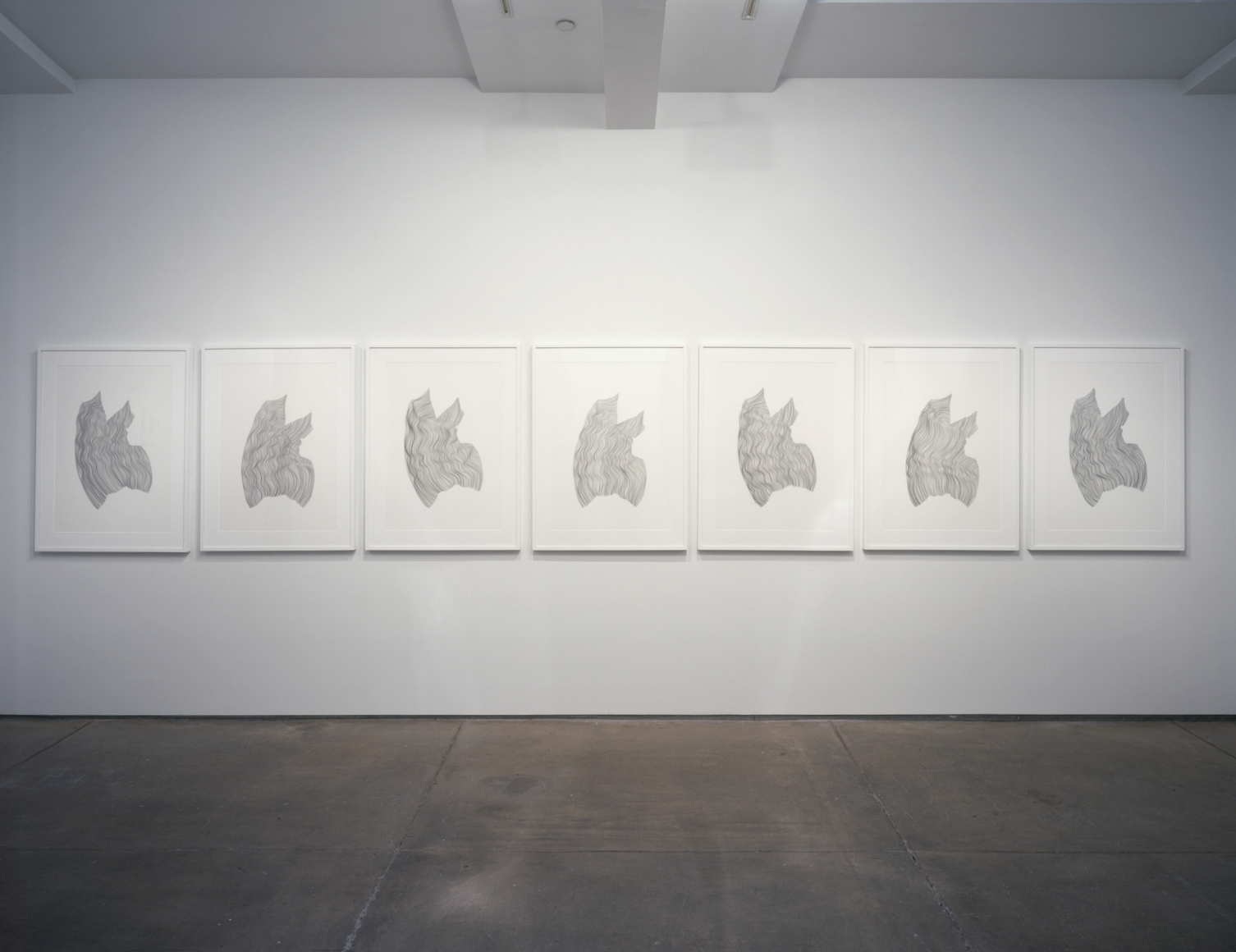 Installation view Kristin Oppenheim