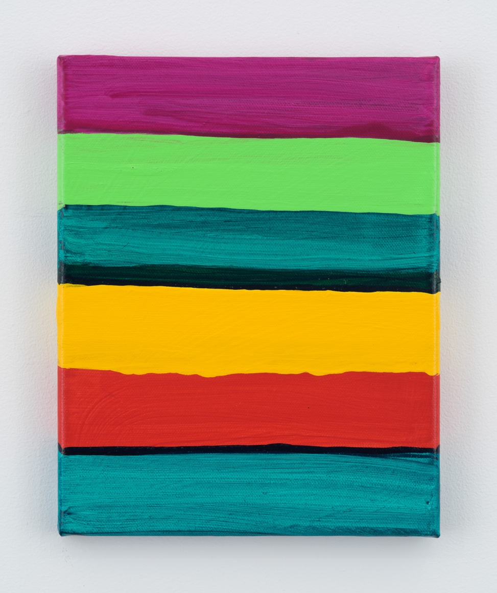 Mary Heilmann, Serape Line-Up, 2017