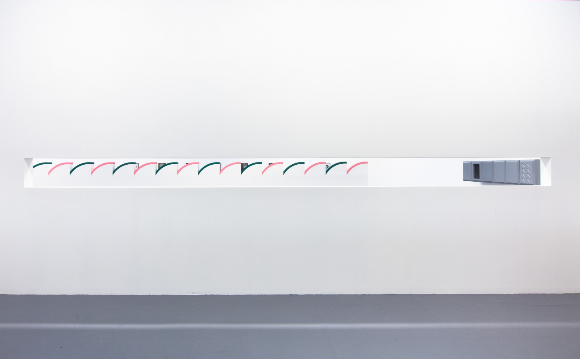 Elad Lassry, Installation view: Untitled (Presence), The Kitchen New York, 2012