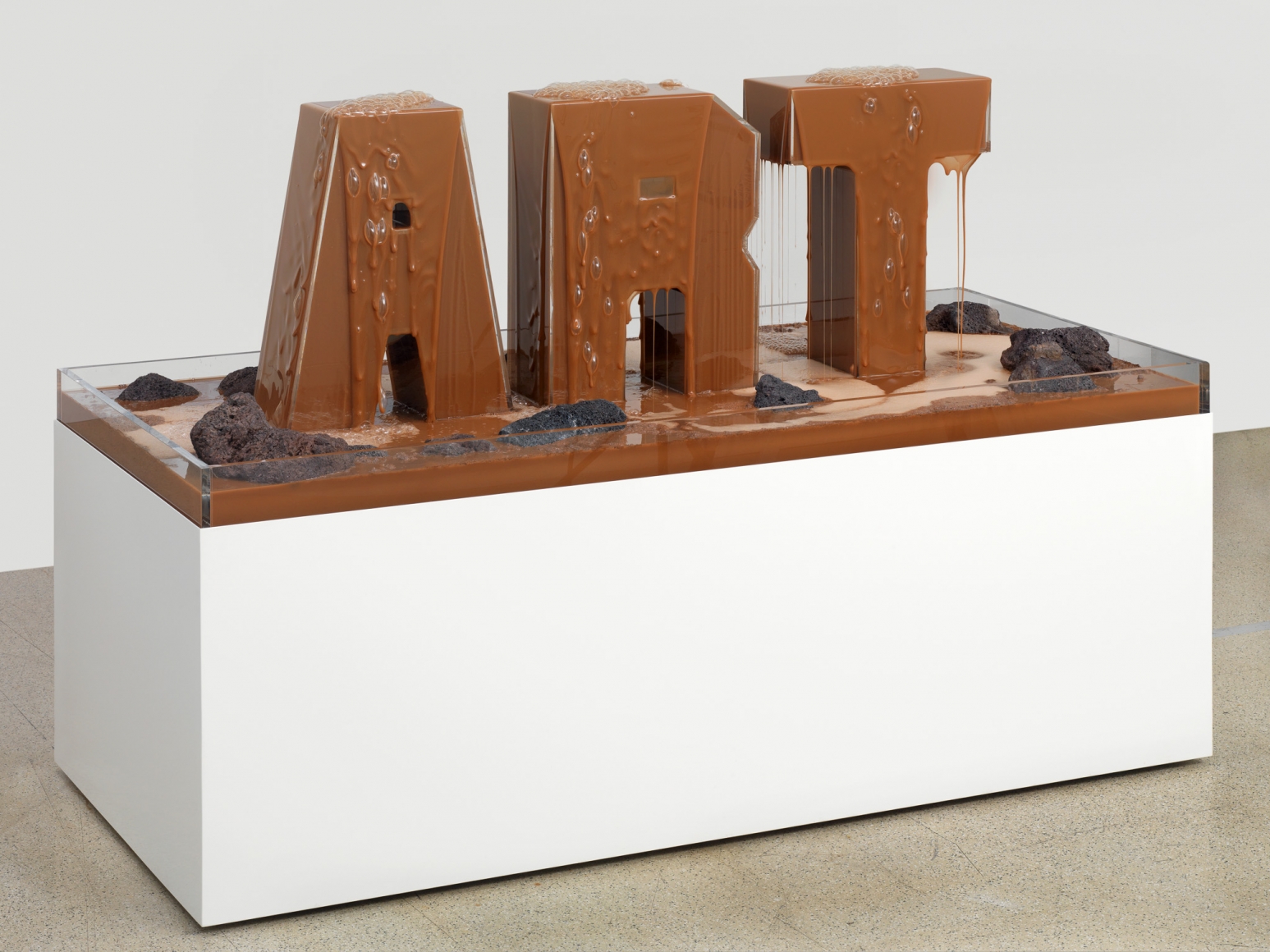 Doug Aitken, Fountain (earth fountain), 2012