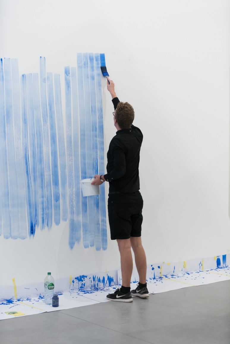 Installation view: Jeppe Hein, Your Way, Château La Coste, Le Puy-Sainte-Réparade, 2017