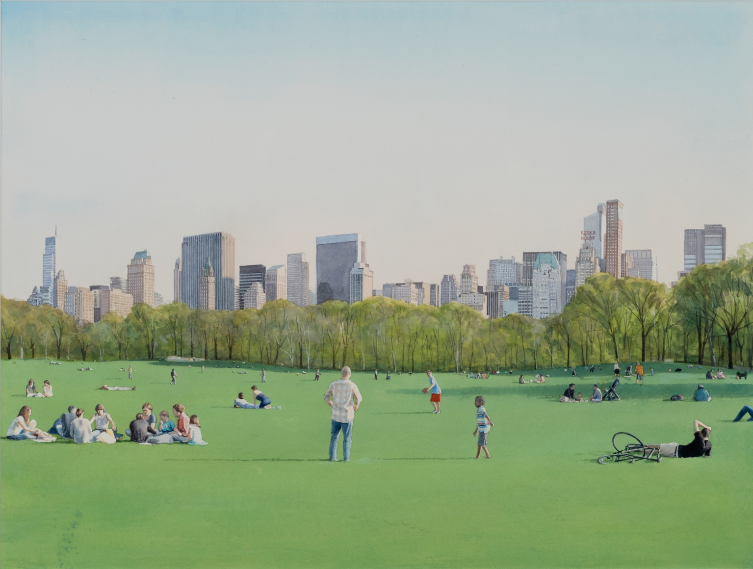 Tim Gardner, Afternoon in the Park, 2018