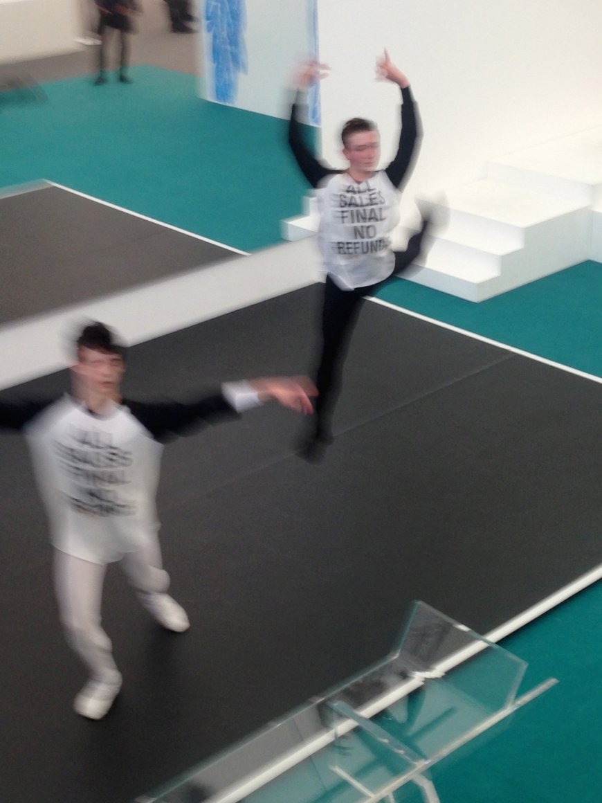 Nick Mauss, 1NVERS1ONS, A Ballet for Frieze Projects, 2014