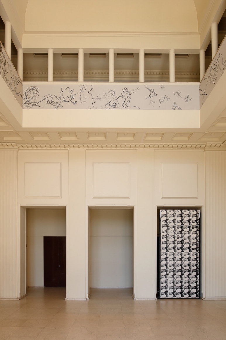 Installation view: Nick Mauss - Intricate Others, Serralves Musuem of Contemporary Art, Porto, 2017