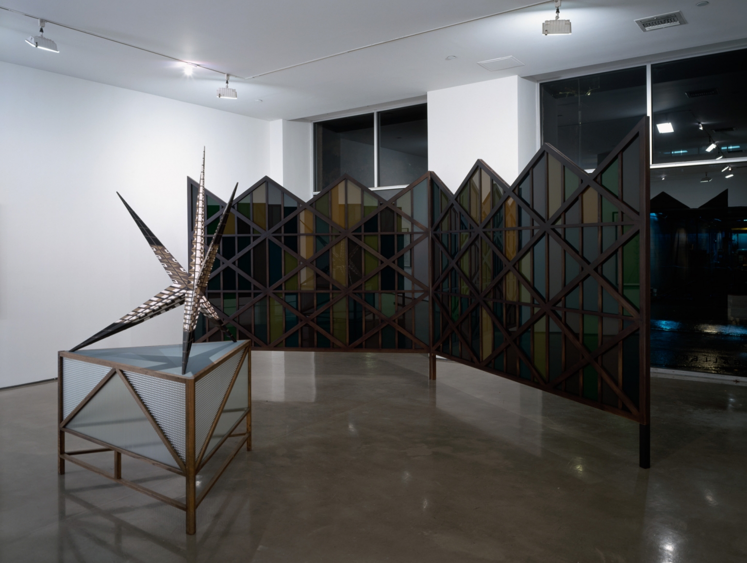 David Thorpe Installation view: A vexed and troubled Englishman sees a parting in the fog which is a glimpse of the glory, or a sweet sip of liberty.