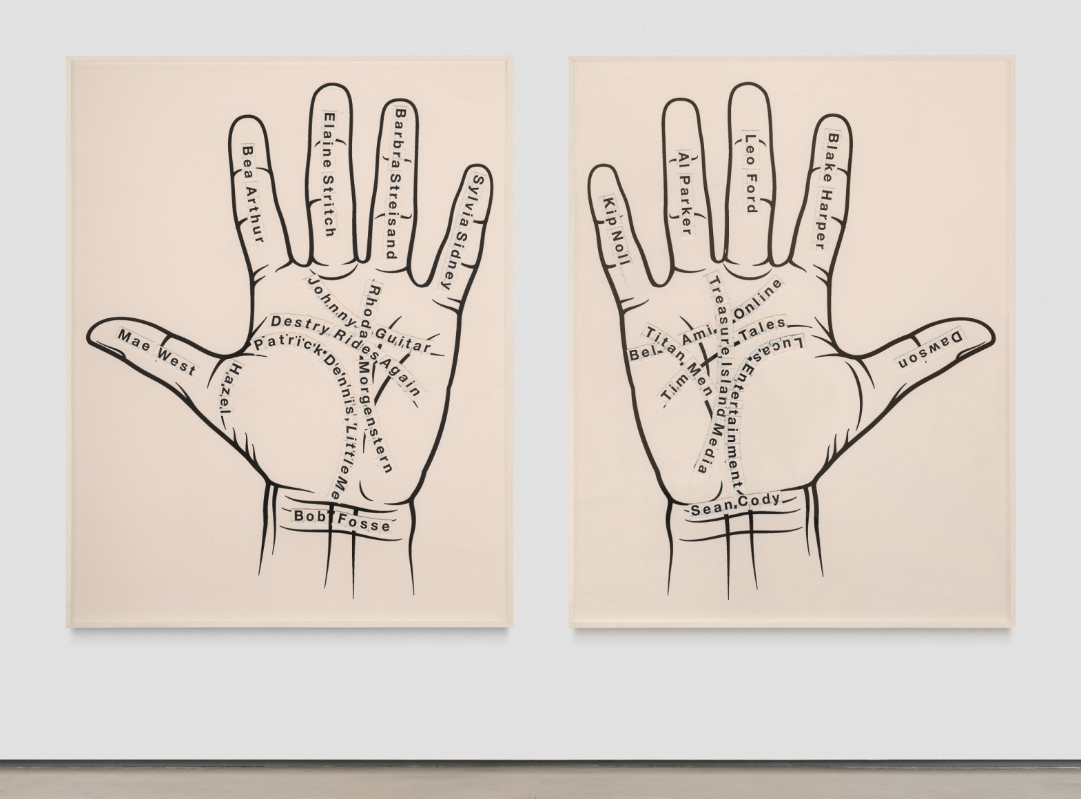Larry Johnson, Untitled (L+R)