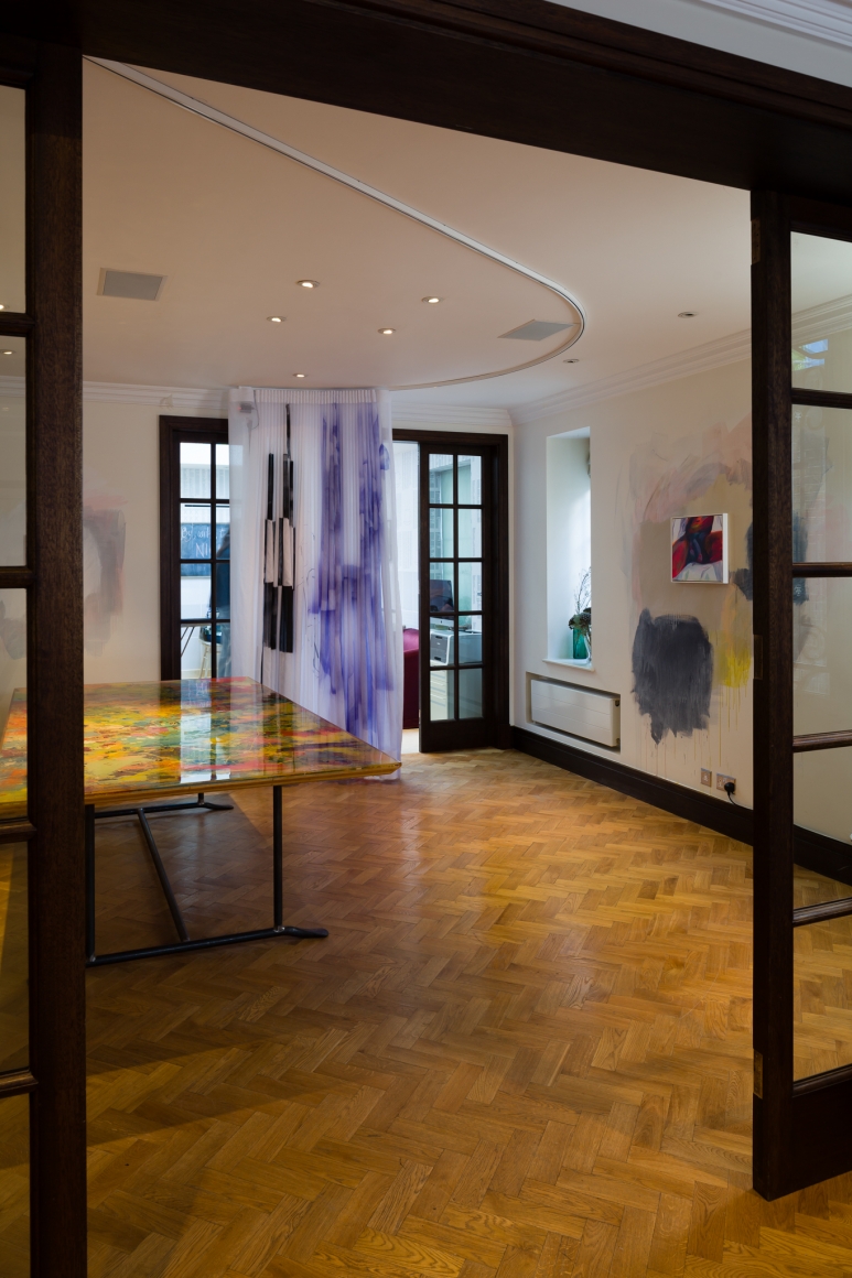 Nick Mauss, Installation view: By, With, To & From