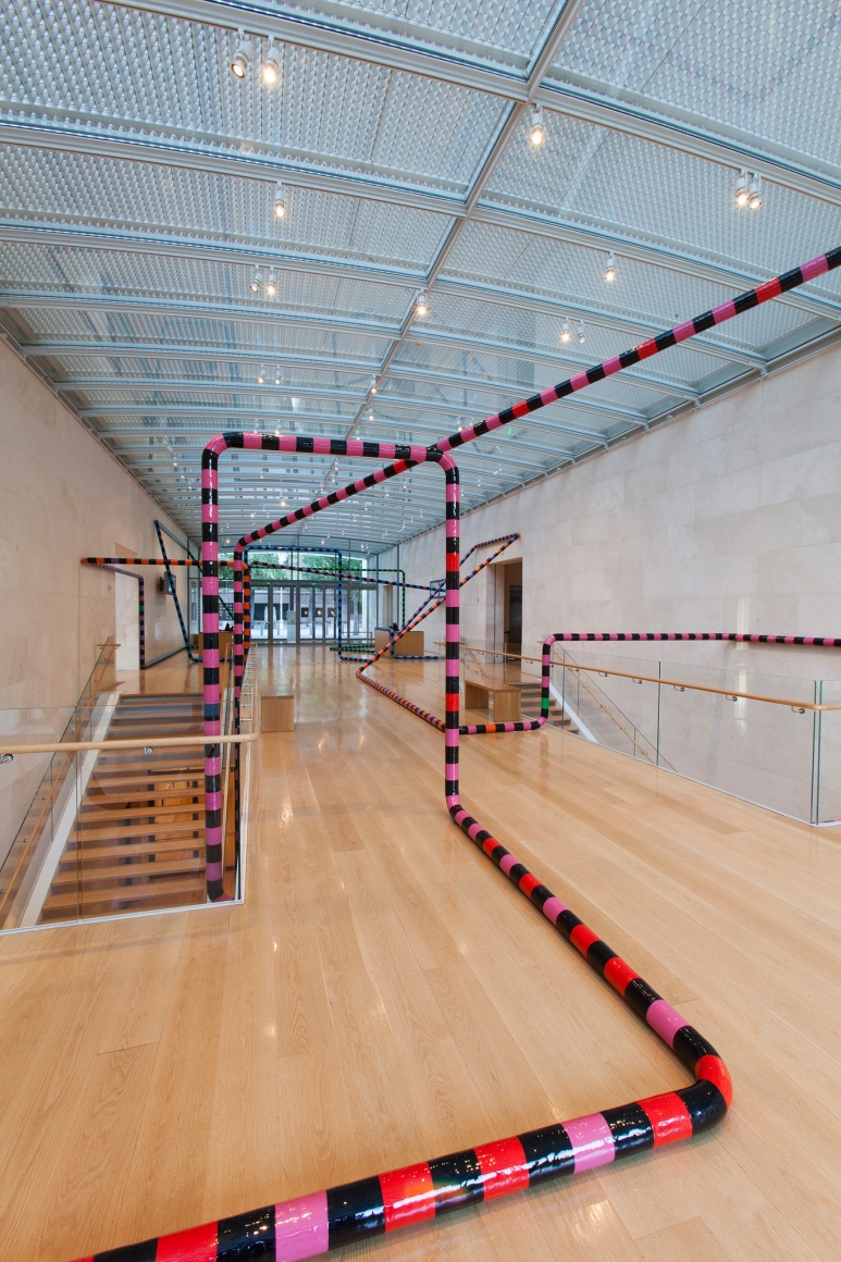 Eva Rothschild, Why Don't You (Dallas), 2012, Installation view: Sightings: Eva Rothschild, Nasher Sculpture Center, Dallas