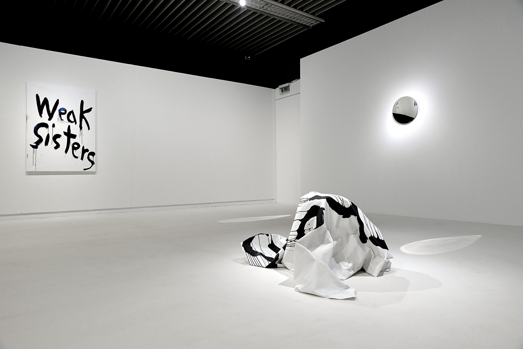 Kim Gordon - Design Office: Noise Name Paintings and Sculptures of Rock Bands That Are Broken Up, Benaki Museum, Athens, 2015