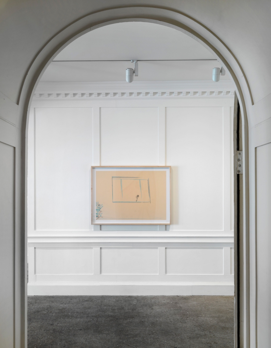 Larry Johnson, Installation view: On Location, Raven Row, London, 2015