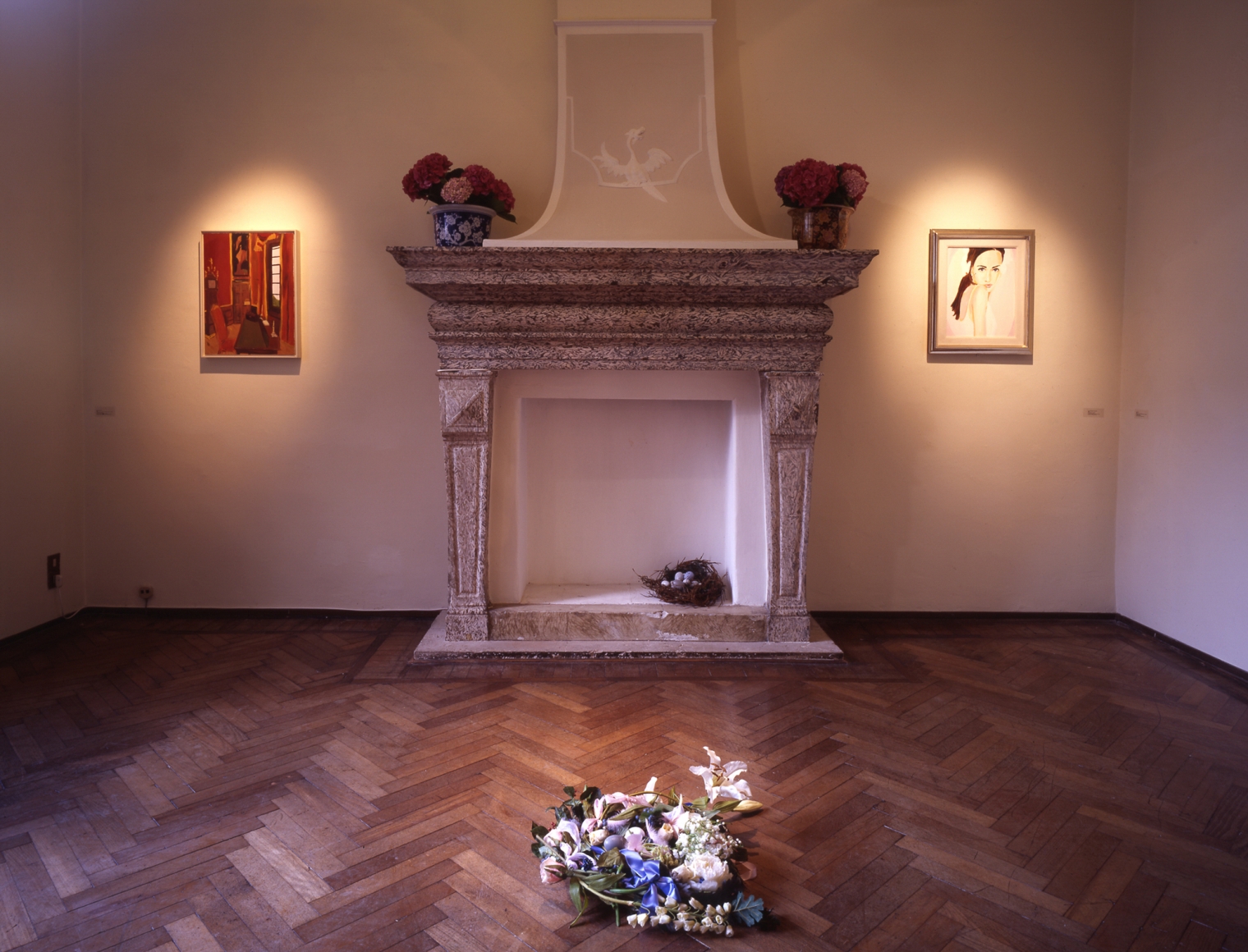 Karen Kilimnik, Installation view: Fondazione Bevilacqua La Masa, Venice, 2005