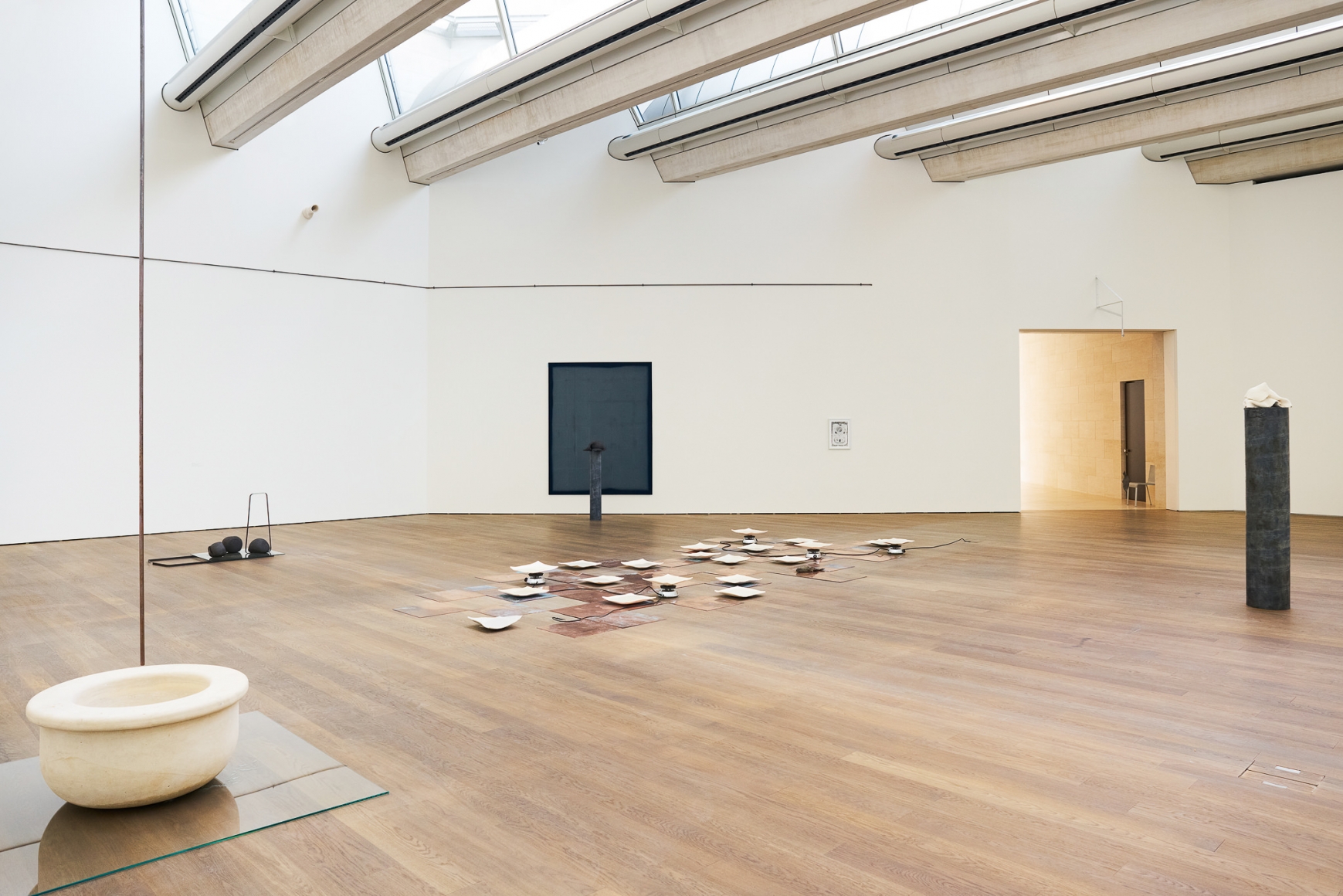 Installatation view: Katinka Bock - Smog / Tomorrow’s Sculpture, Mudam Luxembourg, 2018, Photo: Johannes Schwartz
