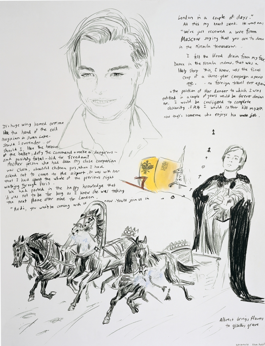 Karen Kilimnik, Should I, Like the Heroine of the Ballet, Defy the Command and Make a Dangerous--and Possibly Fatal--Bid for Freedom?, 1998