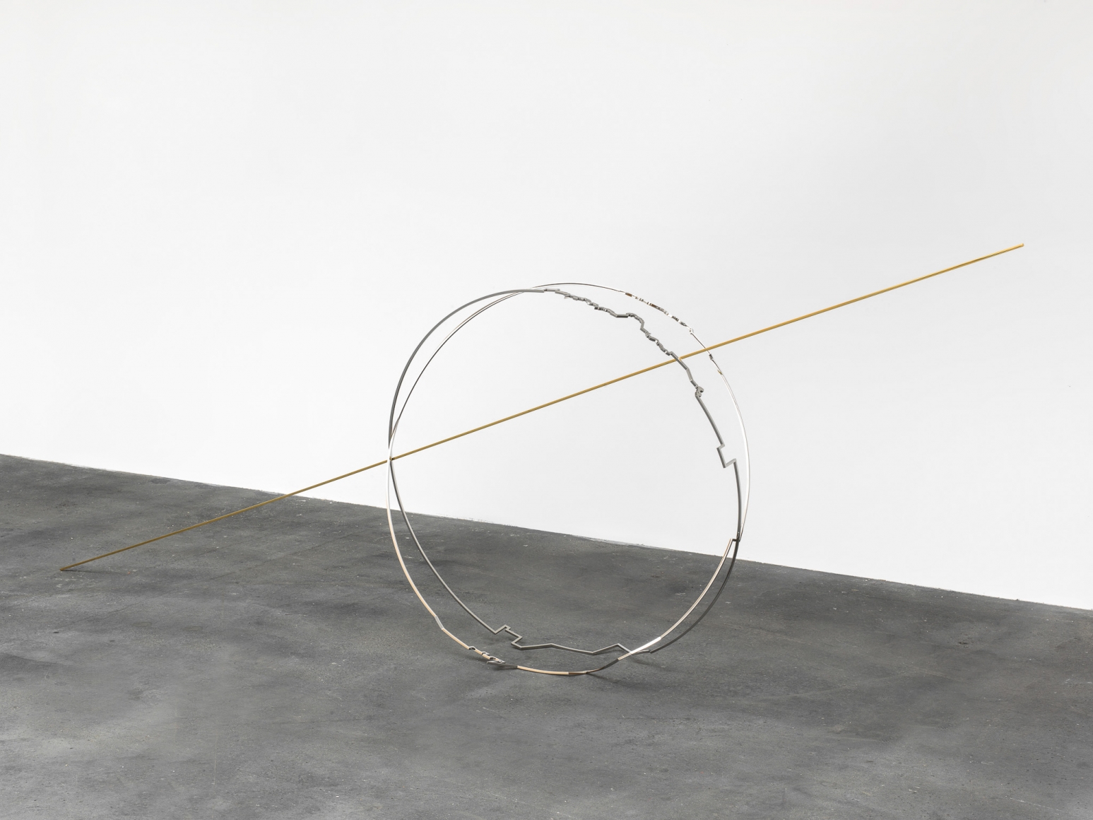 Alicja Kwade, In Circles of Time (UTC+1-+2), 2016