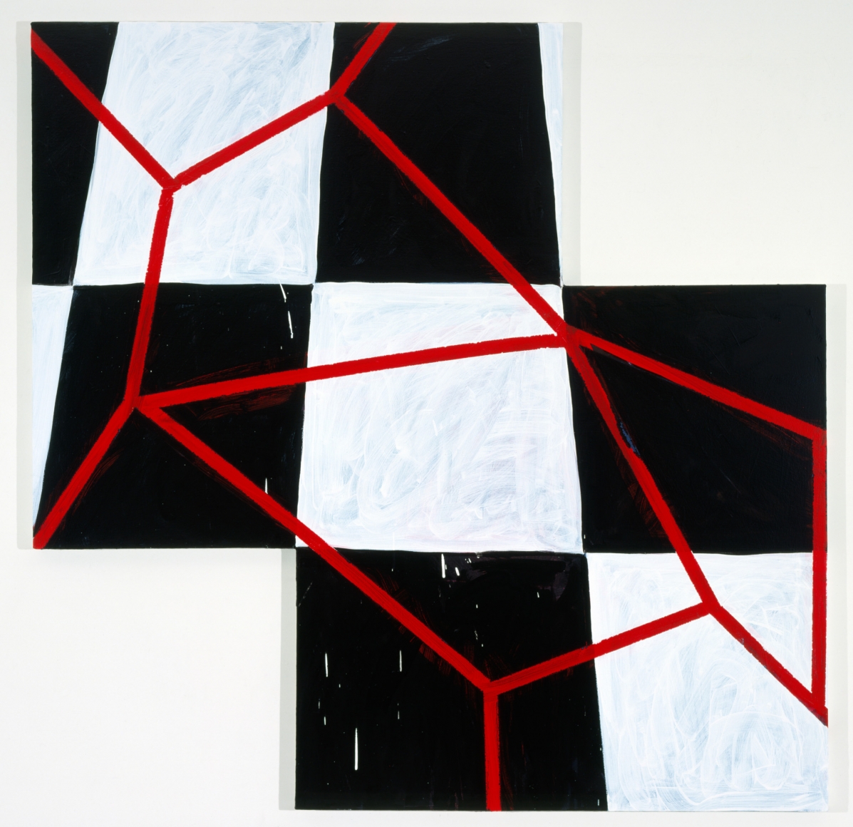Mary Heilmann, Blood on the Tracks, 2005