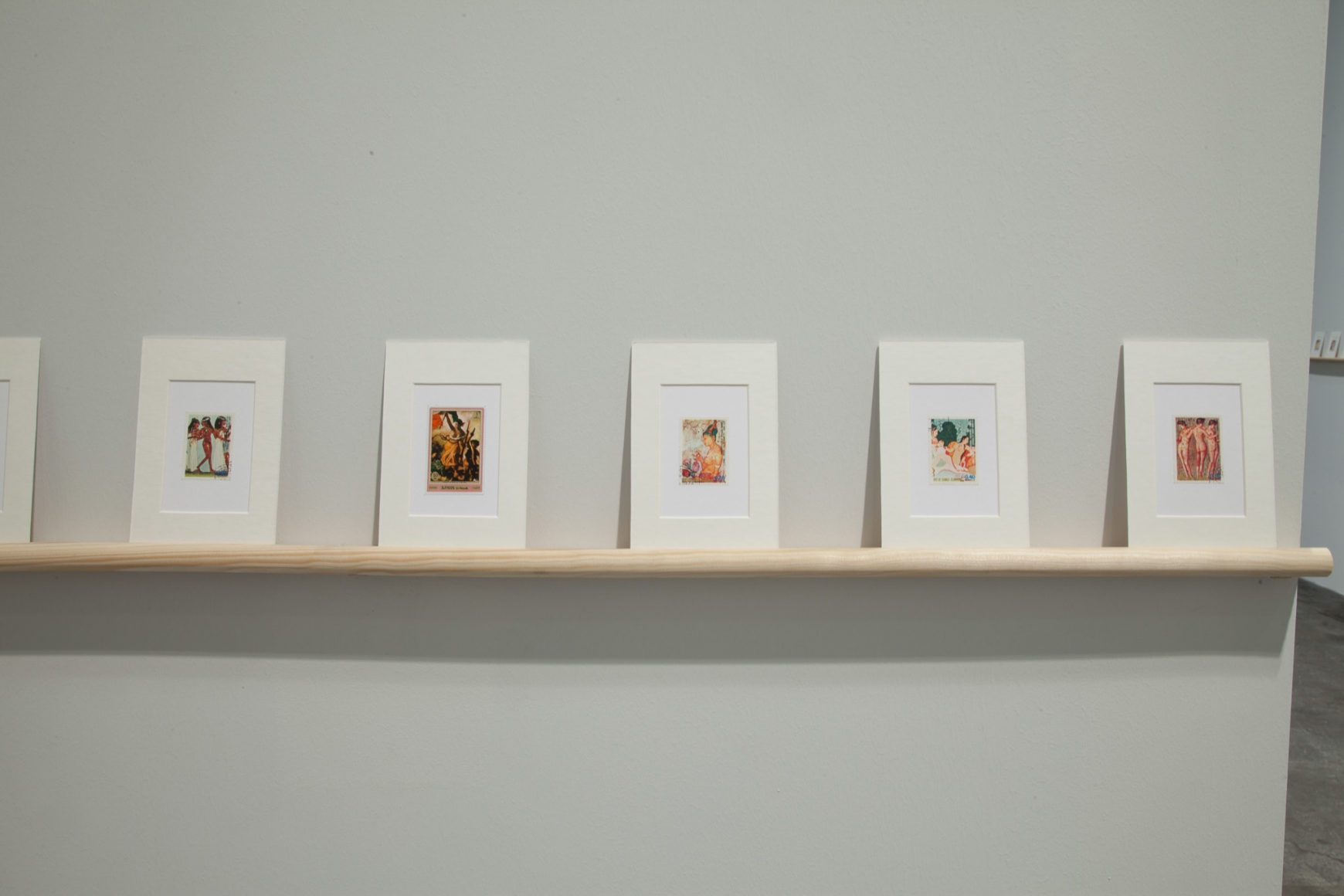 Hans-Peter Feldmann, Stamps with Paintings