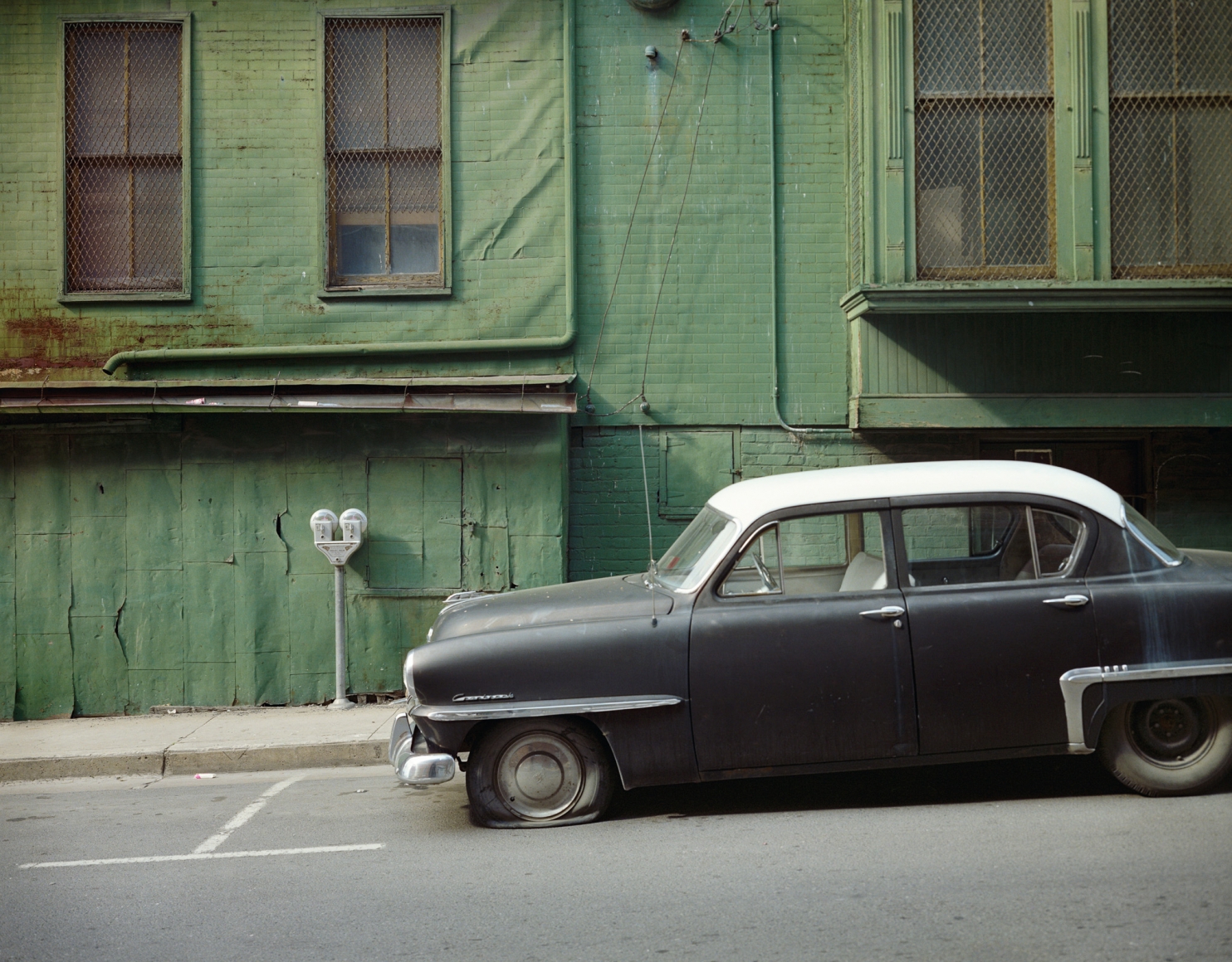 Stephen Shore, Elizabeth Street, Harrisonburg, Virginia, April 28, 1974