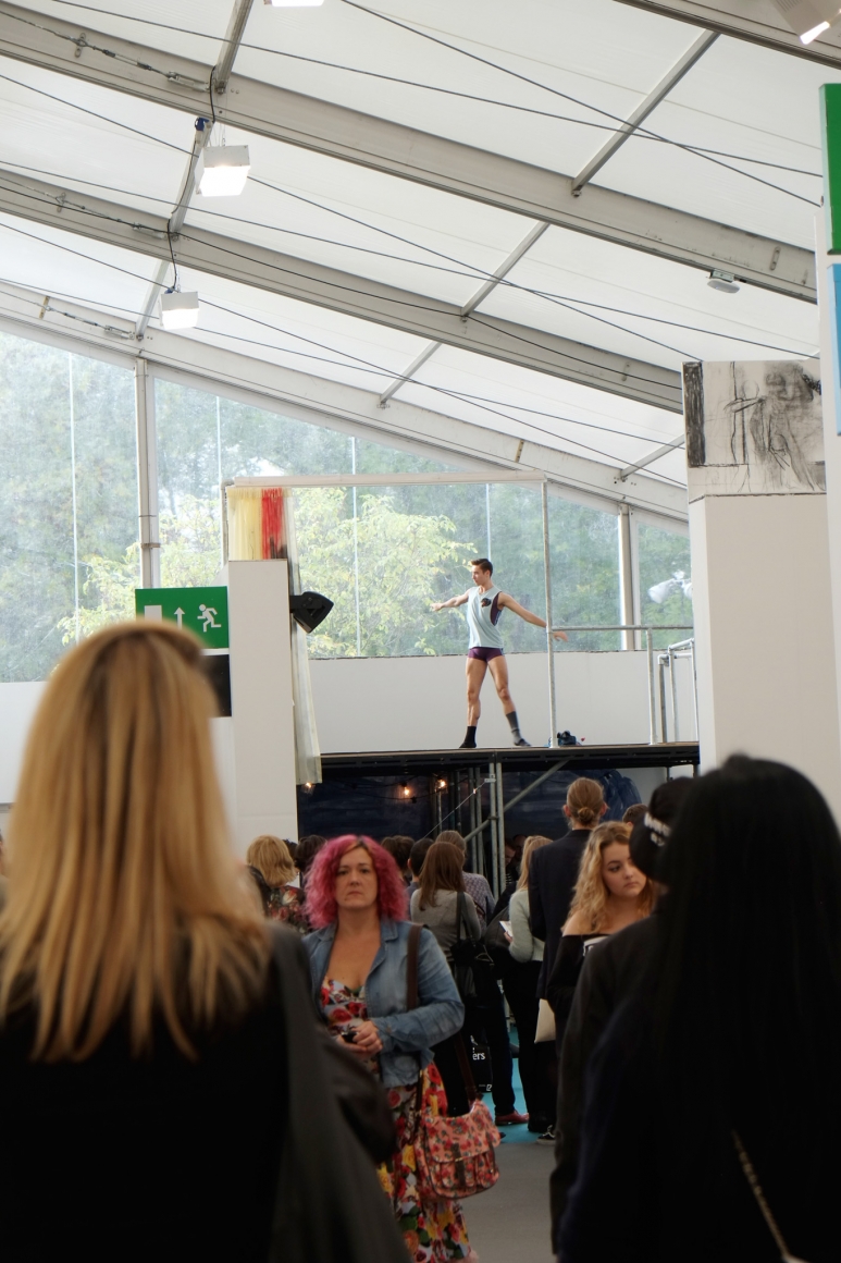 Nick Mauss, 1NVERS1ONS, A Ballet for Frieze Projects, 2014