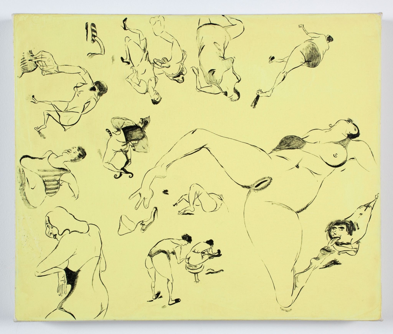 Sue Williams, Foot Friend, 1996
