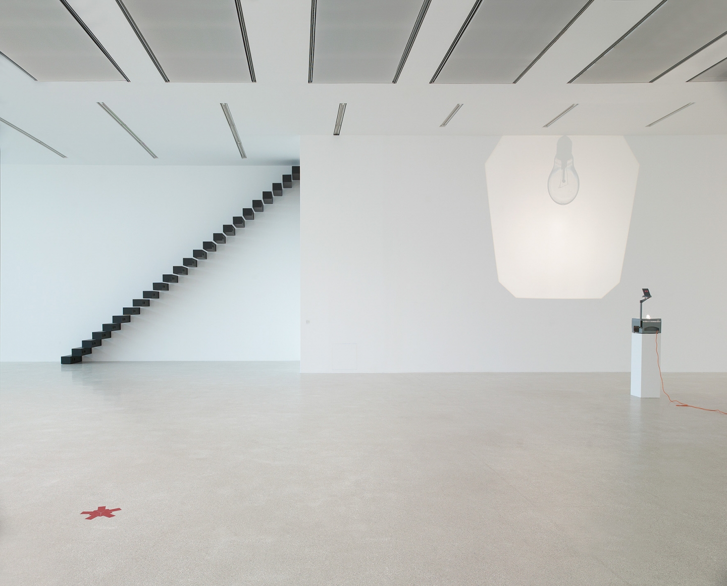Ceal Floyer, Installation view: Museion Bozen, Bolzano, Italy, 2014