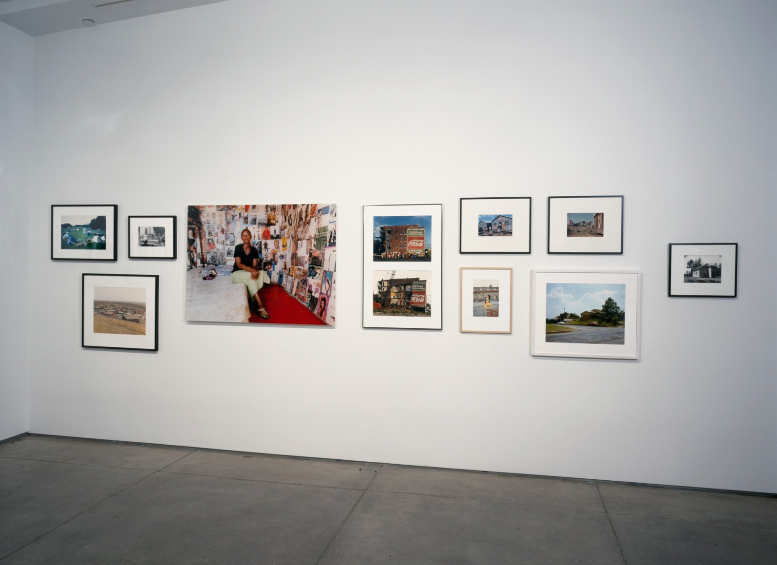 Installation view Overnight to Many Cities: Tourism and Travel at Home and Away