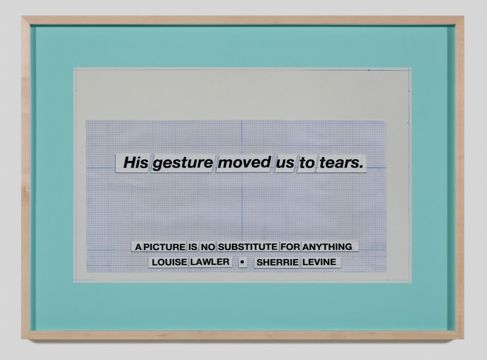 Larry Johnson, Untitled (Moved to Tears), 2010