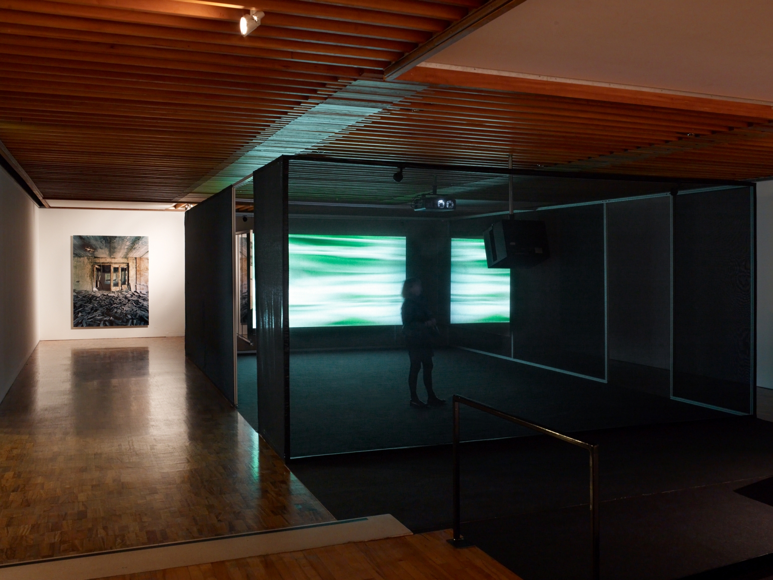 Jane and Louise Wilson, Installation view: Whitworth Art Gallery, Manchester, 2012
