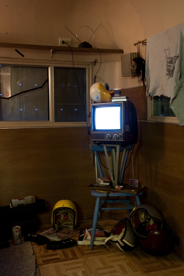 Mike Nelson, Quiver of Arrows, Installation at 303 Gallery, New York, 2010