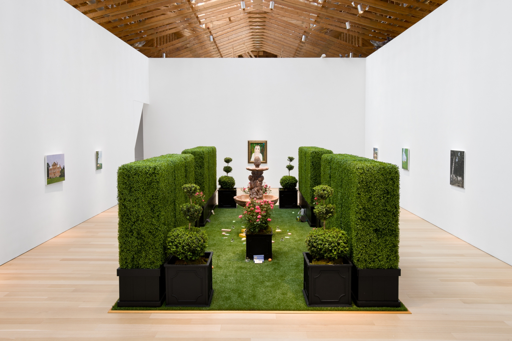 Karen Kilimnik, The Brant Foundation Art Study Center, Greenwich, Connecticut, 2012