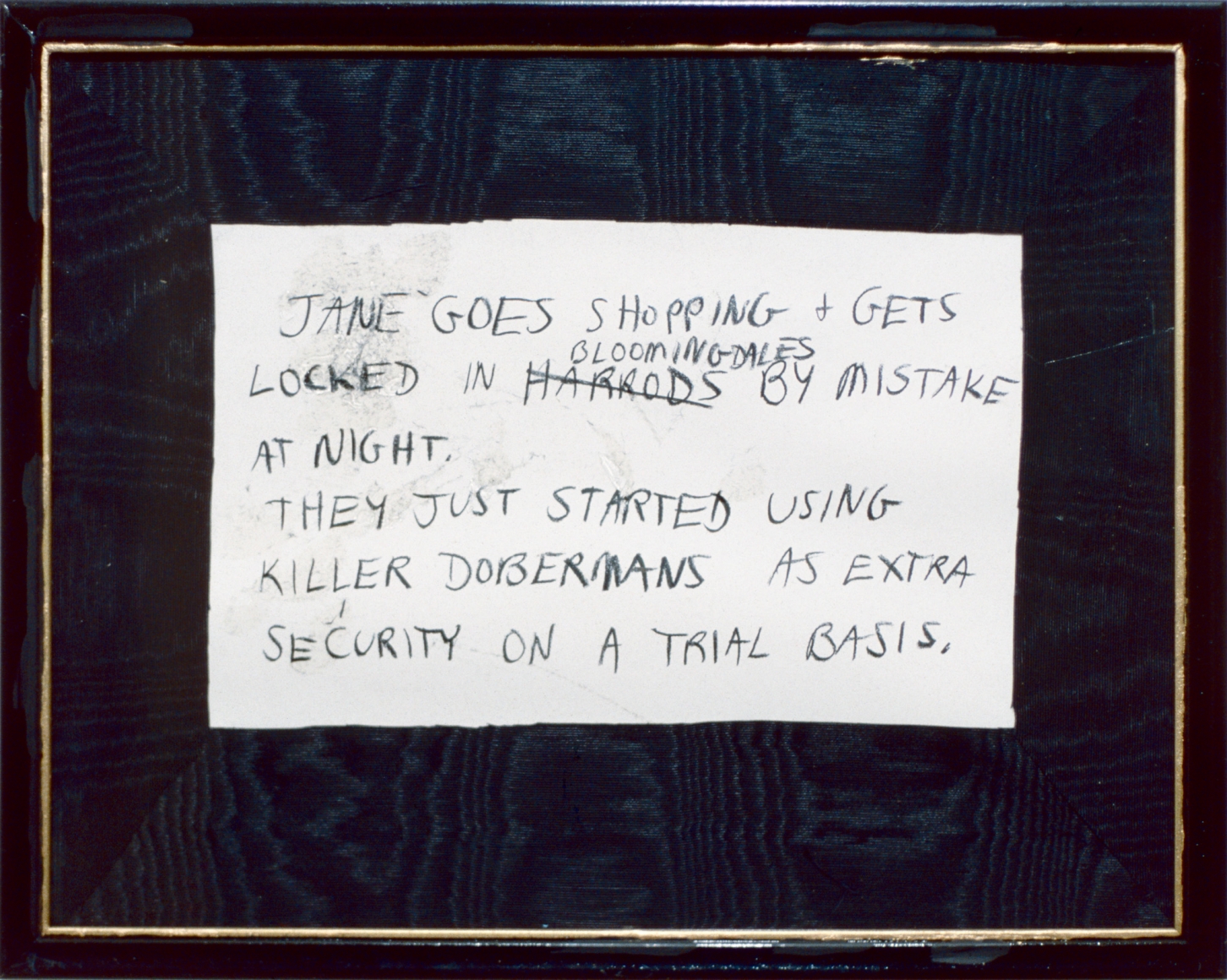 Karen Kilimnik, Jane Creep (Shopping), 1989-1990