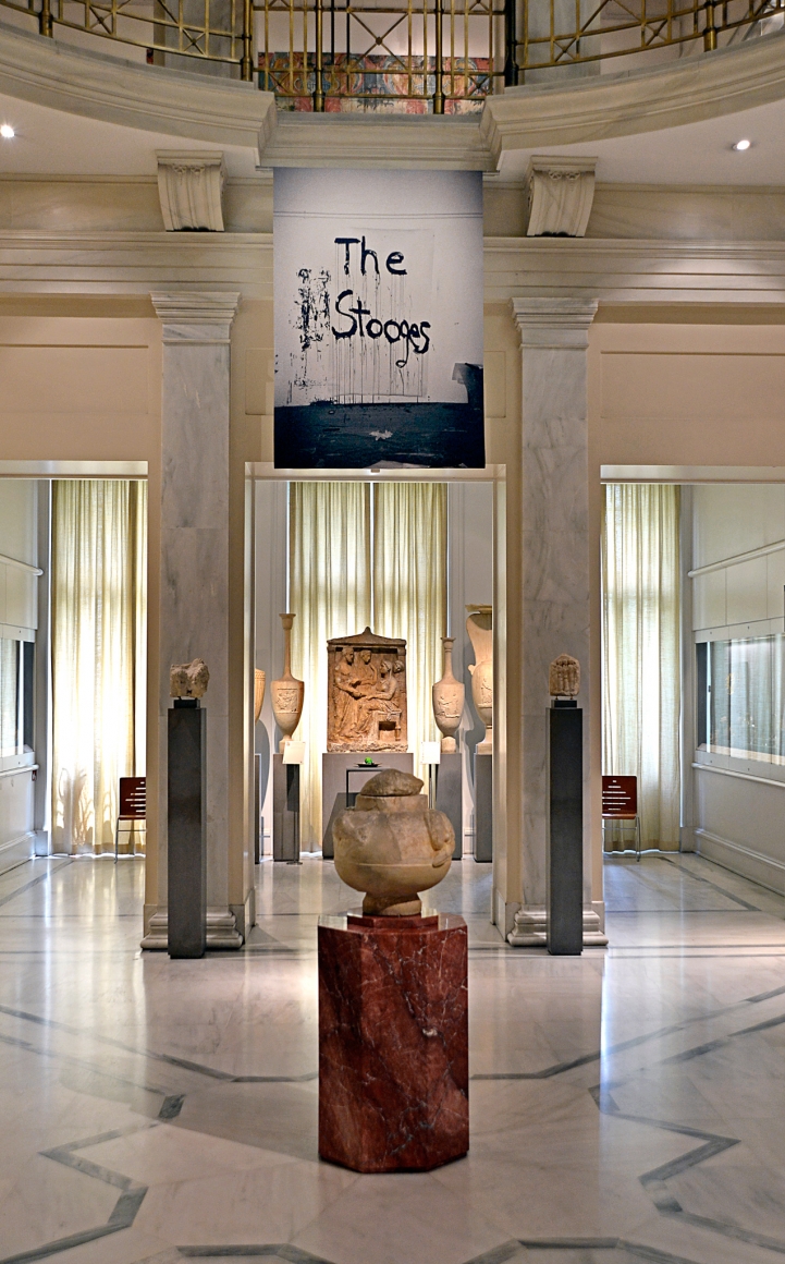 Kim Gordon - Design Office: Noise Name Paintings and Sculptures of Rock Bands That Are Broken Up, Benaki Museum, Athens, 2015